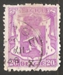 Stamps Belgium -  Small coat of arms - Escudo de armas