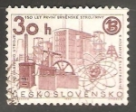 Stamps Czechoslovakia -  Maquinaria primeros Brno Velka Bites