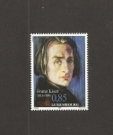 Stamps Luxembourg -  Franz Liszt