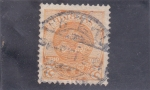 Stamps Sweden -  tres coronas