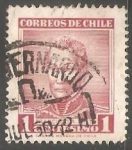 Stamps Chile -   Francisco Antonio Pinto (1785-1858)