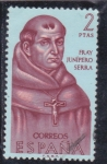 Stamps Spain -  Fray Junipero Serra (24)
