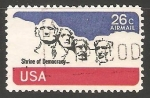 Stamps United States -  Santuario de la democracia