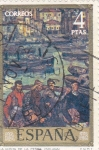 Stamps Spain -  LA VUELTA DE LA PESCA-Solana (25)