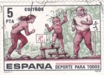 Stamps Spain -  deporte para todos (25)