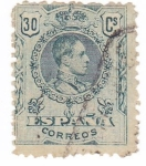 Stamps : Europe : Spain :  rey Alfonso XIII