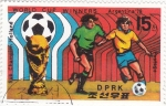 Stamps North Korea -  CAMPEONATO MUNDIAL DE FUTBOL ARGENTINA-78