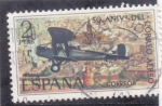 Stamps Spain -  50 ANIVERSARIO DEL CORREO AEREO(25)