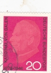 Stamps Germany -  Cardenal Von Galen 1878-1946