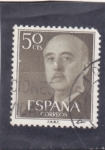 Stamps Spain -  generalísimo Franco (27)