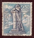 Stamps Spain -  Monumento a Colon