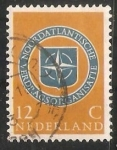Stamps Netherlands -  Emblema de la Otan