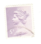 Stamps United Kingdom -  Queen Elizabeth