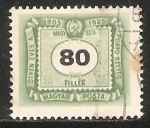 Stamps Hungary -  Porto 1903 1953