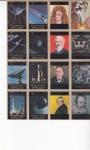Stamps United Arab Emirates -  HISTORIA DEL ESPACIO-AERONAUTICA
