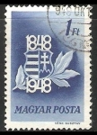 Stamps Hungary -  Escudo nacional