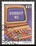 Stamps Hungary -  Fibra optica