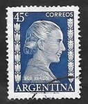 Stamps Argentina -  523 - María Eva Duarte de Perón, Evita Perón