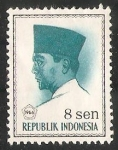 Stamps Indonesia -  President Sukarno