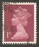Stamps United Kingdom -  Reina Elizabeth II