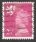 Stamps United Kingdom -  Reina Elizabeth II