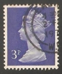 Stamps United Kingdom -  Reina Elizabeth II
