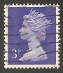 Stamps United Kingdom -  Reina Elizabeth II
