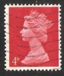 Stamps United Kingdom -  Reina Elizabeth II