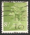Stamps United Kingdom -  Reina Elizabeth II
