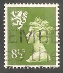 Stamps United Kingdom -  Reina Elizabeth II