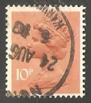 Stamps United Kingdom -  Reina Elizabeth II