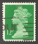 Stamps United Kingdom -  Reina Elizabeth II