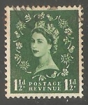 Stamps United Kingdom -  Reina Elizabeth II