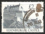 Stamps United Kingdom -  Castillo de Edimburgo