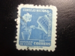 Stamps Cuba -  CONSEJO NACIONAL DE TUBERCULOSIS