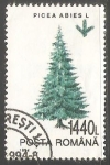 Stamps Romania -  Pícea europea, 