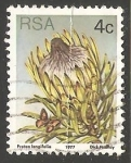 Stamps South Africa -  Protea longifolia 