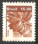 Stamps Brazil -  Banana