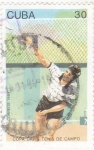 Stamps Cuba -  COPA DAVIS TENIS DE CAMPO