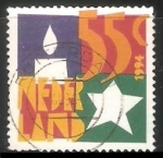 Stamps Netherlands -  Navidad