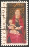 Stamps United States -  Navidad