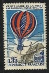 Stamps France -  Correo por Globo