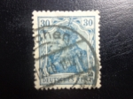 Stamps Germany -  DEUTSCHES REICH - IMAGEN SIMBOLICA DE GERMANIA SEGUN RETRATO DE ANNA FUHRING