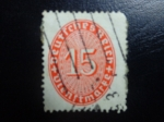 Stamps : Europe : Germany :  DEUTSCHES REICH - DIENFMARKE