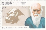 Stamps Cuba -  CELEBRIDADES DE LA CIENCIA-CHARLES DARWIN