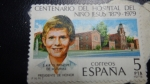 Stamps : Europe : Spain :  centenario del hospital del niño jesus 1879-1979