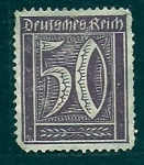 Stamps Germany -  CIFRAS