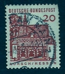 Stamps Germany -  Castillo LORSCH