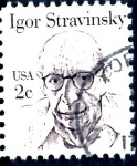 Stamps United States -  USA_SCOTT 1845.04 IGOR STRAVINSKY. $0,2