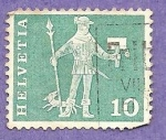 Stamps Switzerland -  INTERCAMBIO